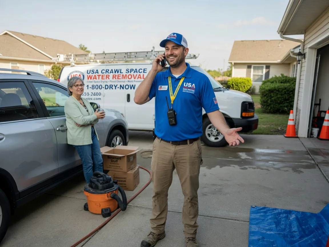 Crawl Space Water Removal Woodson, AR FAQs